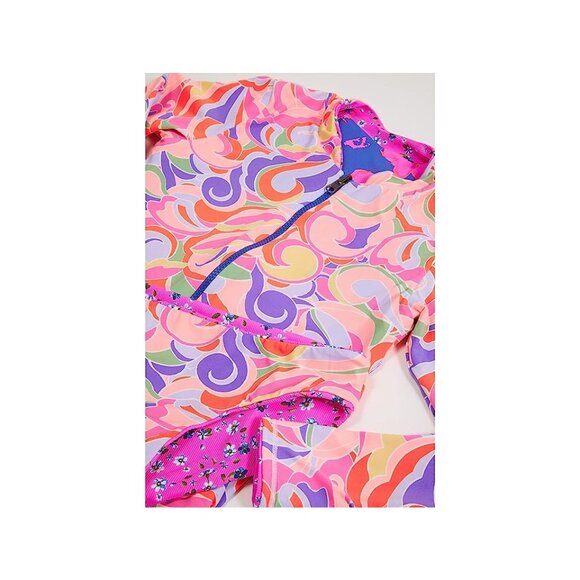 Maaji Happyflower Cherish Girls Rashguard Top - Picture 2 of 6